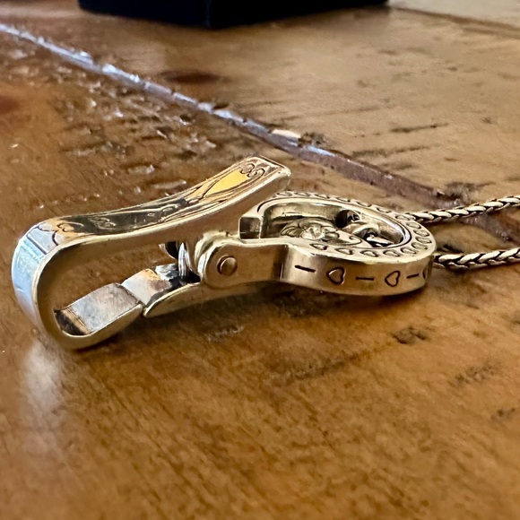 Brighton Badge Clip Necklace - Picture 10 of 10